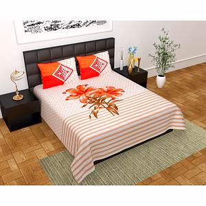 JAIPURI PRINTED COTTON BED SHEET