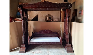 Barmer carving jhula