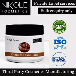 chocolate face pack