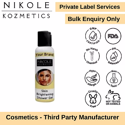 skin brightning shower gel