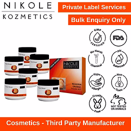 orange mandrin facial kit