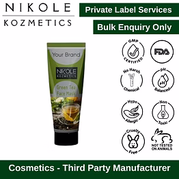 green tea face mask