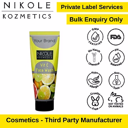 vit c face wash