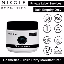 charcoal scrub