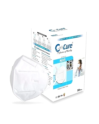 C Cure N95 Protection From Face Mask is a high-quality non-woven/polypropylene mask that can protect against harmful bacteria, viruses and pollutants. This mask comes with five layers of protection. Moreover, it is comfortable to wear.-12741463