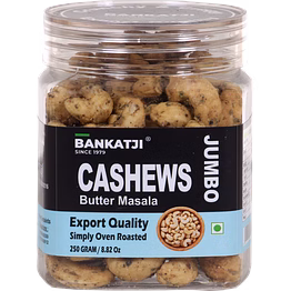 bankatji oven roasted cashew butter masala (black pepper)