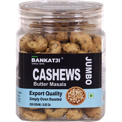 bankatji oven roasted cashew butter masala (black pepper)