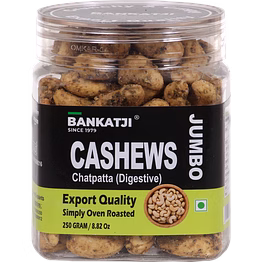 bankatji oven roasted cashew - chatpata (digestive)