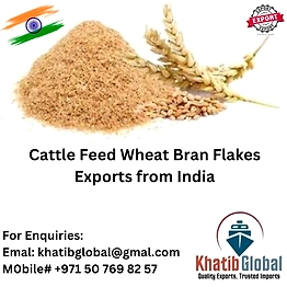 Cattle Feed Wheat Bran Flakes