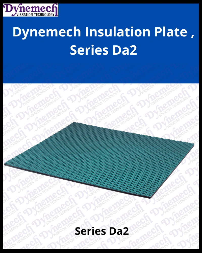 Dynemech Green Anti Vibration Machinery Pads, Series Da2-3