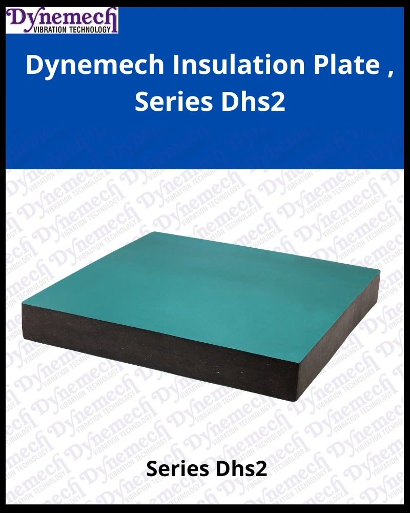 Dynemech Rubber Vibration Pad, Series Dhs2-3