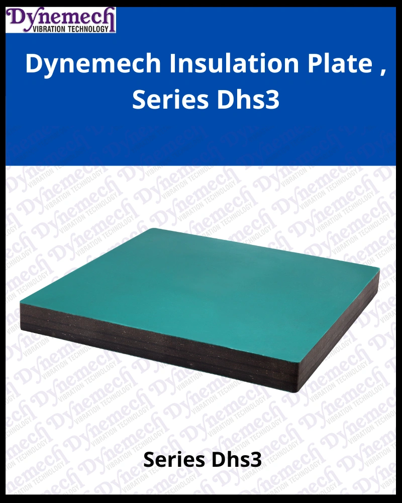 Dynemech Shock Absorbing Rubber Pad , For Industry , Series Dhs3-3