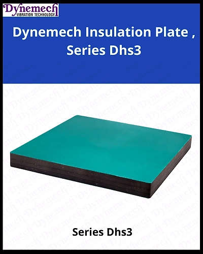 Dynemech Shock Absorbing Rubber Pad , For Industry , Series Dhs3-3
