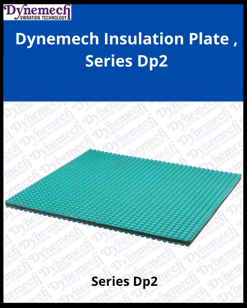 Dynemech Rubber Vibration Isolation Pads, Series Dp2-3