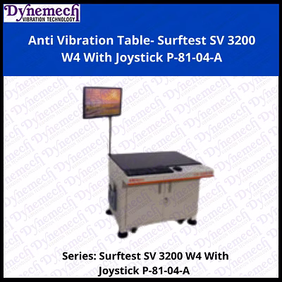 dynemech quality control lab table - vibration isolated table for sv3200 w4, p-81-04-a