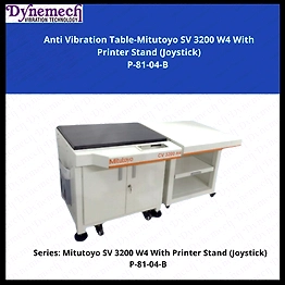 DYNEMECH Quality Control Lab Table - Vibration Isolated Table for surftest , P-81-04-B