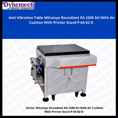 dynemech granite anti vibrating table for roundtest with air cushion , p-84-02-d