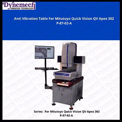 dynemech shock resistant table-anti vibration table for quick vision qv apex 302,p-87-02-a