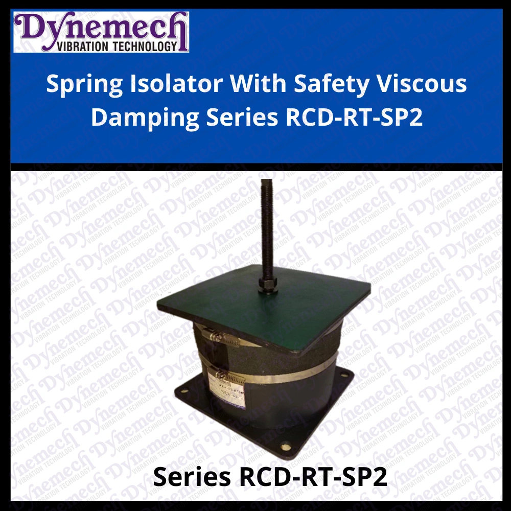 Round Spring Vibration Isolators With Damping Series RCD-RT-SP2-3