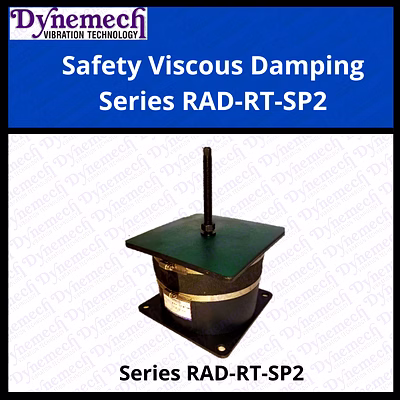 dynemech shock-absorbing spring elements with viscous damping series rad-rt-sp2