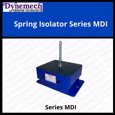dynemech combination spring and vibration damper isolators series mdi