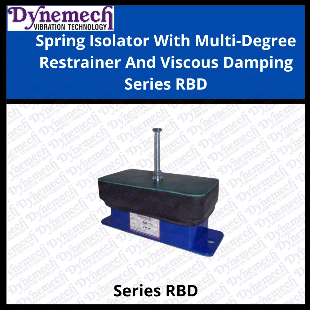 Multi-Degree Restrained Vibration Control Spring Elements Series RBD-3