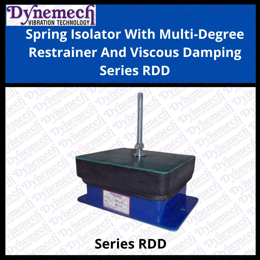 Vibration Control Spring Isolators With Integrated Snubber Systems Series RDD-3