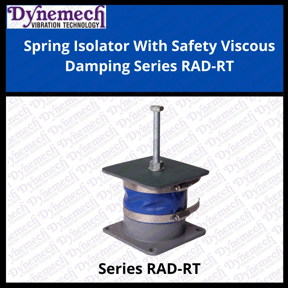 Combined Spring And Viscous Vibration Damping Elements Series RAD-RT-1