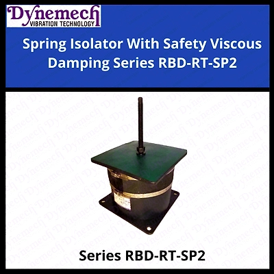 DYNEMECH Compact Spring-Viscous Vibration Damping Elements Series RBD-RT-SP2