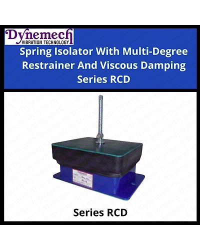 Heavy-Duty Spring Isolators With Fluid Damping Series-RCD-12645565