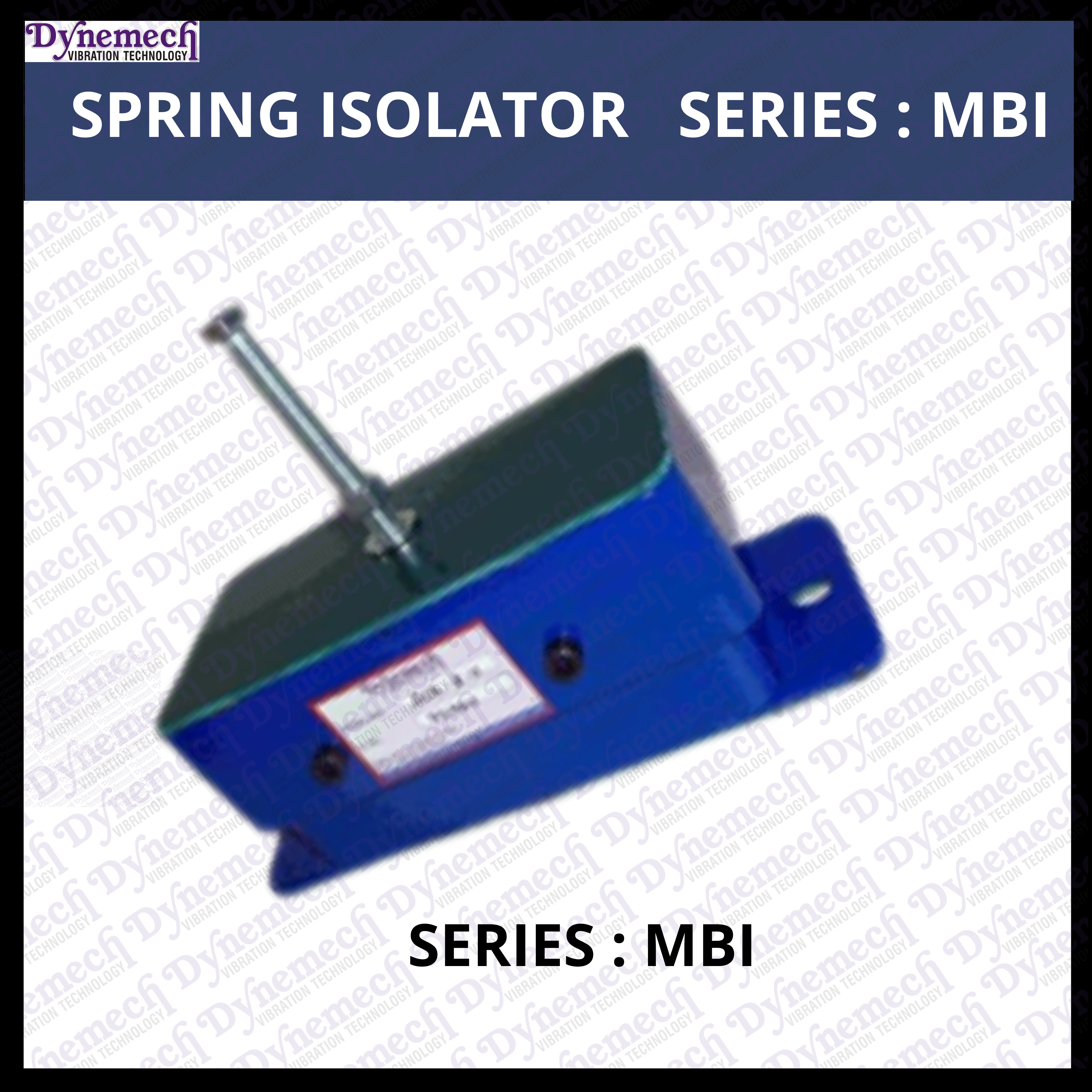 Industrial-Grade Spring Vibration Isolation Systems Series MBI-1