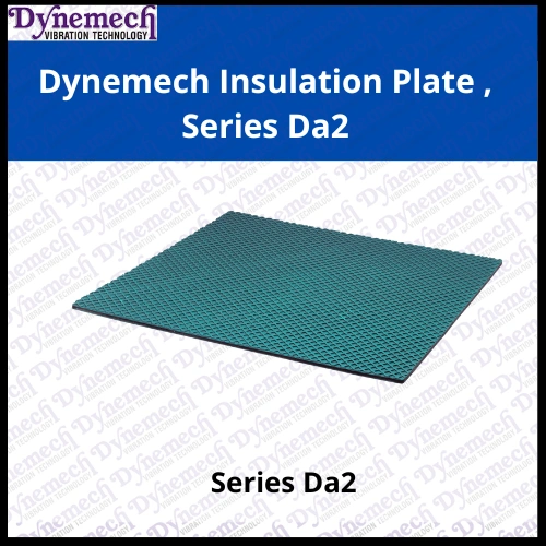 Dynemech Green Anti Vibration Machinery Pads, Series Da2-11952364