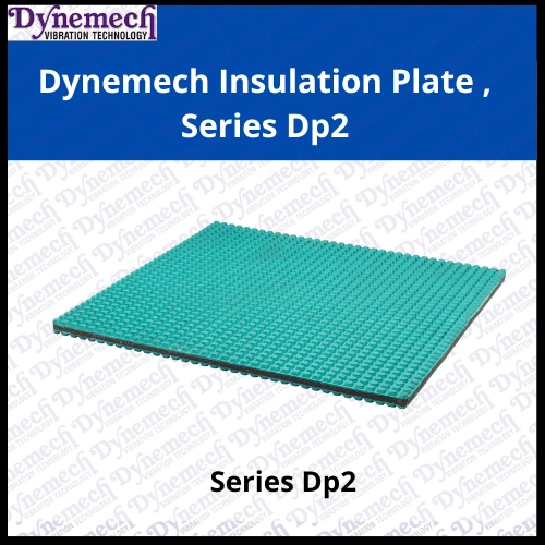 Dynemech Rubber Vibration Isolation Pads, Series Dp2-11952390