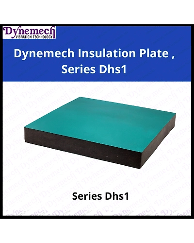Dynemech Rubber Mounting Pads, Series Dhs1-11952524