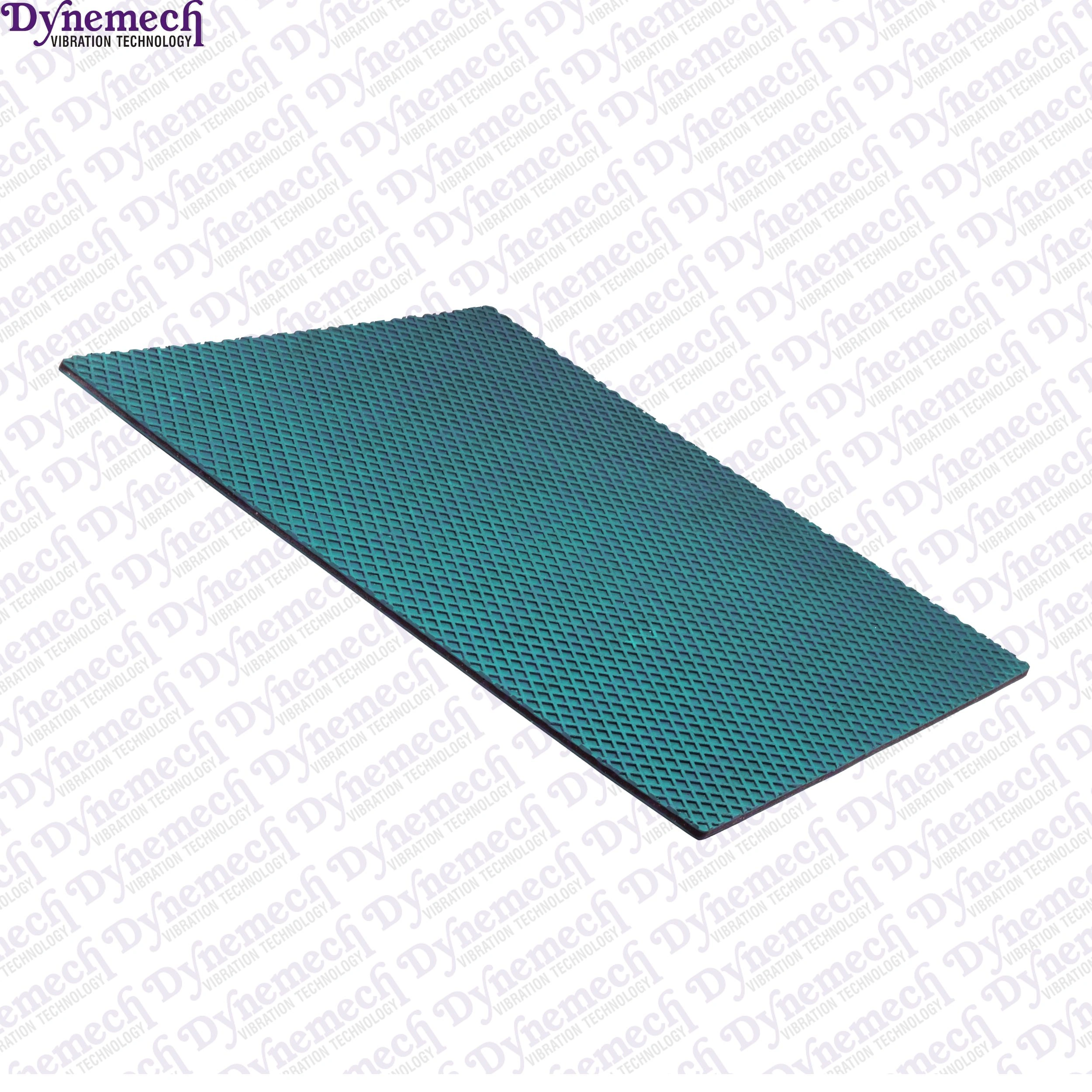 Dynemech Green Anti Vibration Machinery Pads, Series Da2-2