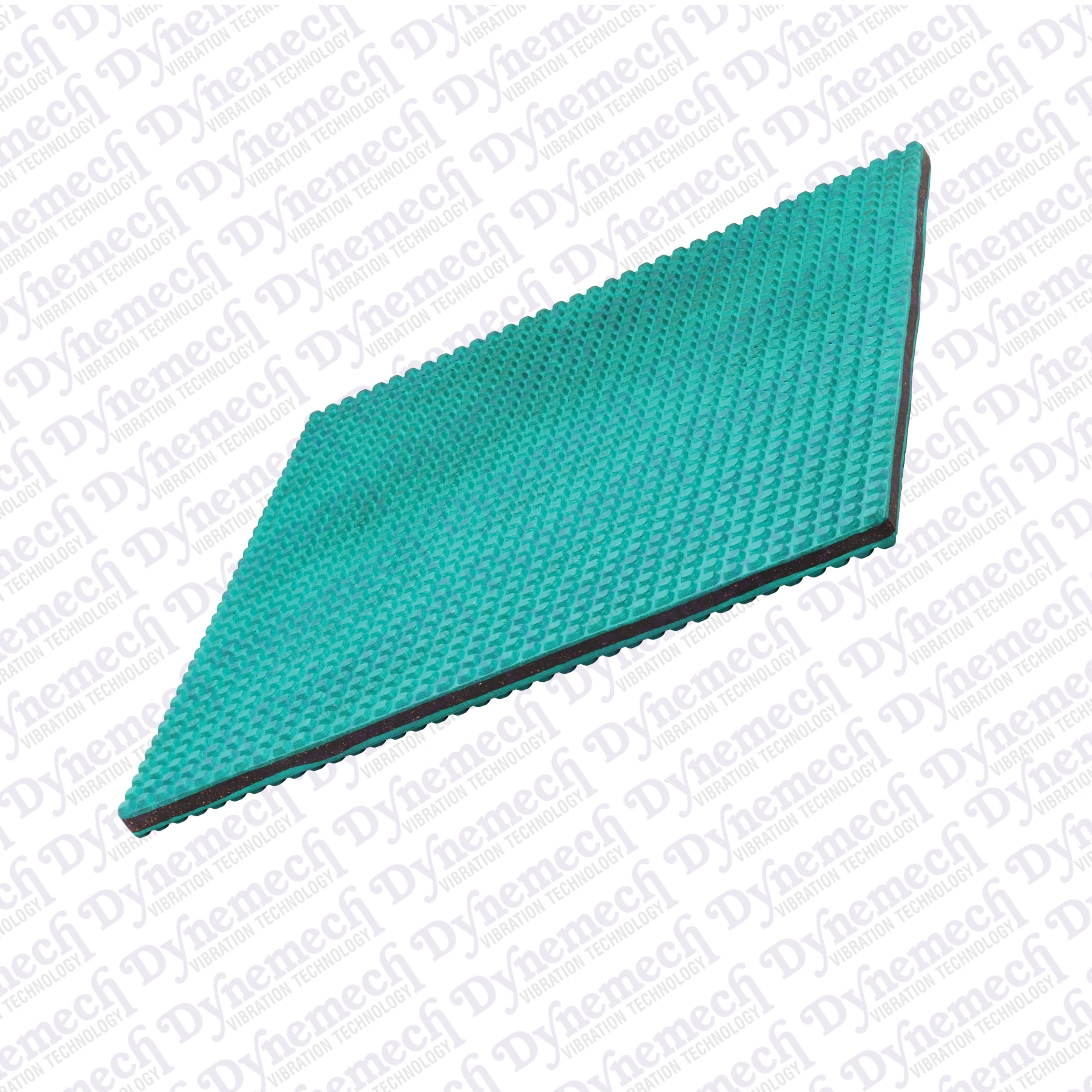 Dynemech Rubber Anti Vibration Pad, Series Dp3-2