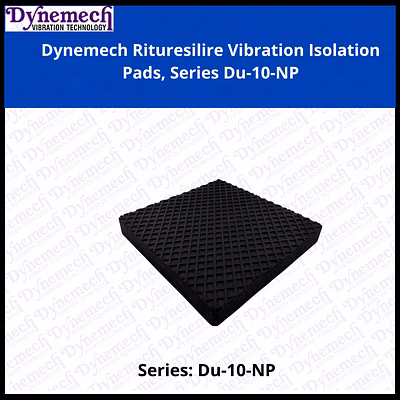 dynemech rituresilire vibration isolation pads, series du-10-np
