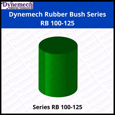 dynemech rubber bush, series rb 100-125