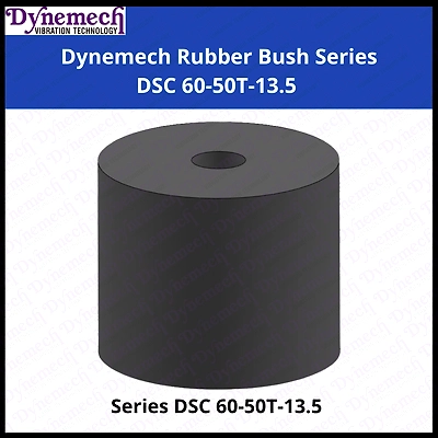 Dynemech Rubber Bush, Series DSC 60-50T-13.5