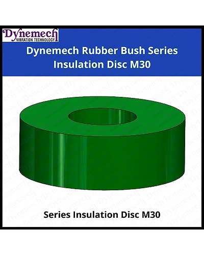 Dynemech Rubber Bush, Series Insulation Disc M30-12662101