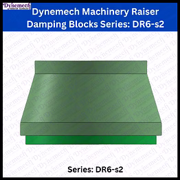 machinery raiser damping blocks series dr6-s2