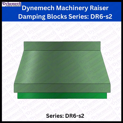 machinery raiser damping blocks series dr6-s2