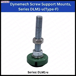 Dynemech Heavy-Duty Machine Mounts with Screw Levelling, Series DLM1-u