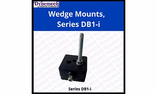 Dynemech High-performance Vibration Isolators, WEDGE MOUNT, Series: DB (Bolt on)