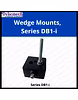 Dynemech High-performance Vibration Isolators, WEDGE MOUNT, Series: DB (Bolt on)