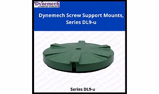 Dynemech Industrial Equipment Vibration Mounts, Screw Support Levelling Mounts, Series: DL