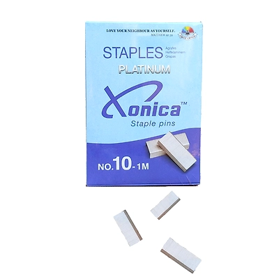 Xonica No.10 Office Staple Pins-XonicaNo10Staplepin