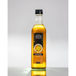 100% NATURAL COLD PRESSED YELLOW MUSTARD OIL - 1 LITRE