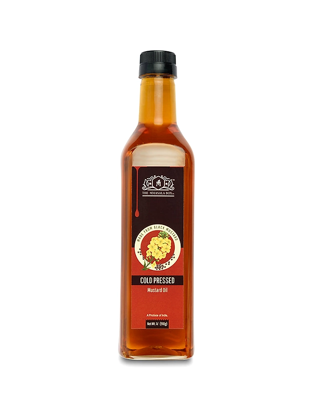 100% NATURAL COLD PRESSED AGED MUSTARD OIL - 1 LITRE-1009