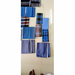 100% cotton lungis
